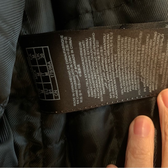 GUESS Men’s Medium Wool Military Coat - Picture 11 of 12